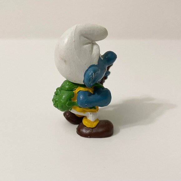 Smurfs Hiker Smurf Walking Stick Hiking Figure Schleich Peyo Damaged - Picture 5 of 16